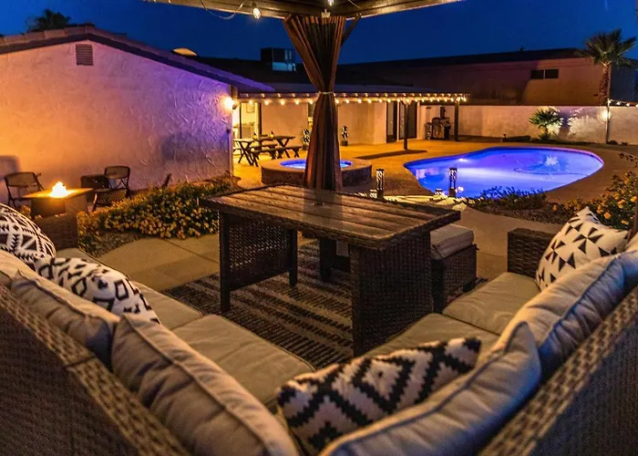Havasu Viejo - Pool, Spa, Game Room, Fire Pit Apartment *